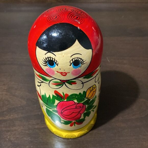 Matryoshka Russian Nesting Doll Large Single - Picture 2 of 7